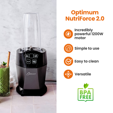 Optimum Nutriforce 2.0 Extractor Smoothie Maker - Personal High Speed Blender